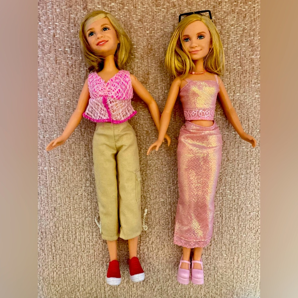 Mary-Kate and Ashley Olsen Dolls with Accessories